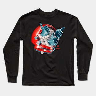 Space traveler thumbs up Long Sleeve T-Shirt